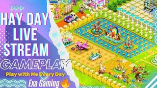 Hay Day friend ship design festival Live Stream ❄️ Level 151+|  Walkthrough Gameplay #hayday