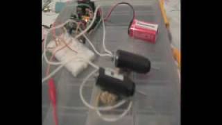 Solenoid Robot Drummer playing along to Very Ape by Nirvana