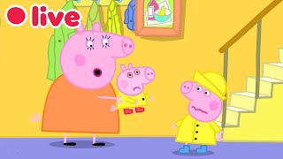 🔴 LIVE! George Pig's MOST Iconic Moments 🦖💙 Peppa Pig FULL EPISODES | Kids Cartoons (With Captions)