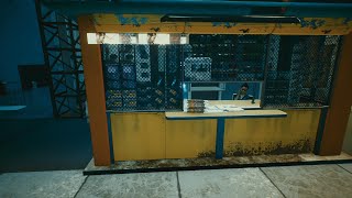 Cyberpunk 2077--the secret character model in "Love Like Fire"