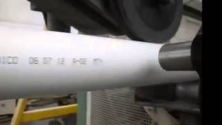 เครื่องพิมพ์ท่อพีวีซี ด้วยเครื่องพิมพ์ Linx CJ400