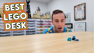 BEST DESK FOR LEGO BUILDERS! FlexiSpot Sit/Stand is Genius!