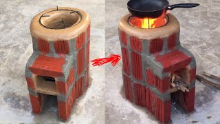 Wow Wow . Rocket Stove Construction Technology From Cement, Brick And Clay, Diywoodstove
