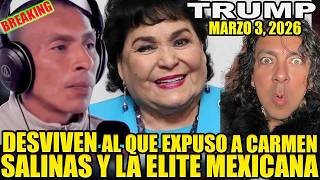 DESVIVEN AL PRESO QUE EXPUSO A CARMEN SALINAS Y A LA ELITE MEXICANA