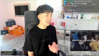 Ricegum and Ellerie KISS on Stream (Full Livestream)