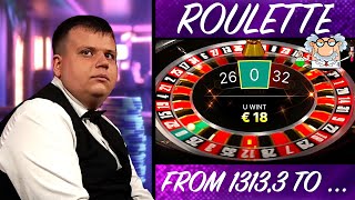 From 1313,3 to ... ? #roulette #evolutiongaming