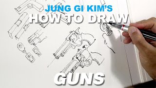 How to draw guns