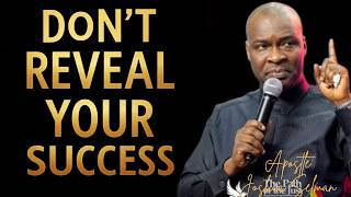 DON'T GIVE THE ENEMY ACCESS INTO YOUR LIFE || APOSTLE JOSHUA SELMAN