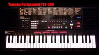 'I Am A Robot' by The Electronic June Bugs played on a Yamaha PortaSound PSS-590
