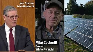 UK Prime Minister, and Michigan Farmer - Correct Assessment of Solar power and National Security