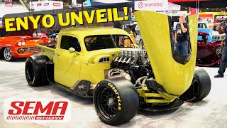 Ringbrothers '48 Chevrolet Loadmaster Pickup ENYO unveil | SEMA 2022