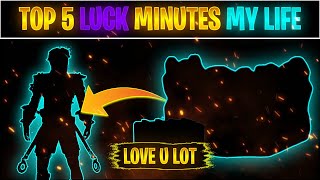 TOP 5 LUCKY MOMENTS FOR MY LIFE || IN TAMIL || TYR GAMER