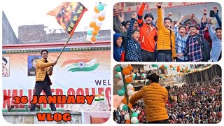 Republic Day Celebration Vlog💯🇮🇳  | Rokzteam