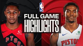 RAPTORS at PISTONS | FULL GAME HIGHLIGHTS | March 31, 2026