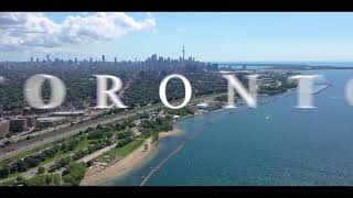 Drone Footage of Toronto and Lake Ontario.