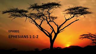 EPH001 Ephesians 1:1-2 Identity, Purpose and Encounter with the Sovereign Creator