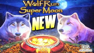 🚨OMG NEW WOLF RUN SUPER MOON GOLD STACKS SLOT MACHINE LAS VEGAS CASINO GAME LIVE PLAY MONEY IRL WOW
