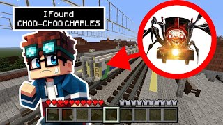 I FOUND CHOO-CHOO CHARLES IN MINECRAFT POCKET EDITION