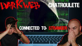We played DARK WEB CHAT ROULETTE! NEVER DO THIS!