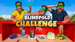 Hand in the Hole Challenge  Blindfold🤣   जहा हाथ गया वो खाना पड़ेगा🔥  Gone Hilarious