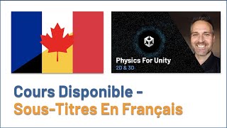 La Physique Unity - Nouveau Cours (Trailer) - FR | #unity #unity3d #udemy #physique #francais