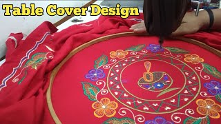 Table cover design ! Table cloth design embroidery ! Table cover ! Rizwan Embroidery