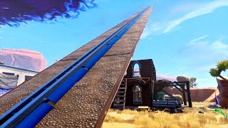 Deliver The Bomb Tracks on Ramps Glitch - Fortnite Save The World Tips and Tricks