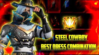 Steel cowboy bundle dress combination 😍 || steel cowboy bundle || steel cowboy bundle combination