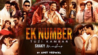 Ek Number Tuzi Kambar Mashup | Shaky Mashup | Amit Vedwal | Sanju Rathod | Marathi X Hindi | 2025