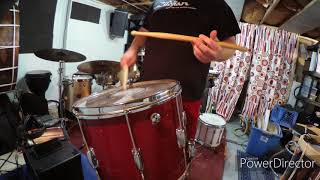 Drum Corps on Parade (John Pratt) - Rudimental Drum Solo ~ performed by Rob Rawlings ~