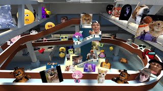 Nico's Nextbots Vs Me in Waterworld Garry's Mod ??!