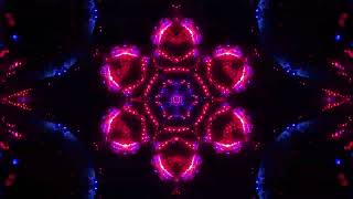 Symmetric Star Kaleidoscope 4K