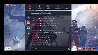 FREE FIRE live treino mobile tropa cola!