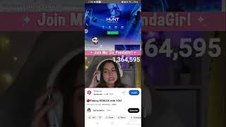 I WAS ON DA PANDA GIRL LIVE!!!!