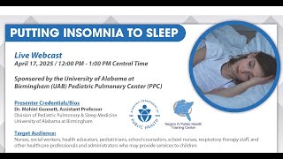 Putting Insomnia to Sleep