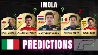Emilia Romagna GP  Predictions 2022 Imola