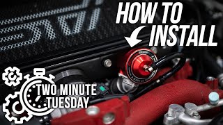 STI Bypass Valve Install - Two Minute Tuesday