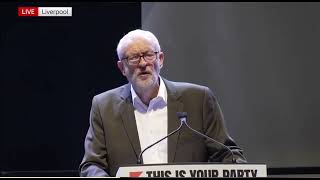 Jeremy Corbyn Your Party Conference Liverpool 