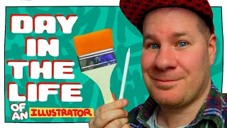 My day as an Freelance illustrator : Art Studio Vlog 5