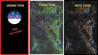 Sherwin Shows SHO | Process Hubble Palette-Style Images
