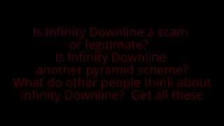 What is Infinity Downline !