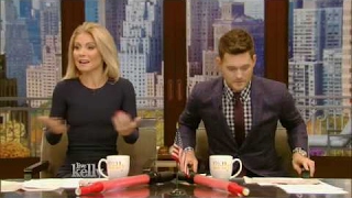 Live With Kelly  10/24/2016 co-host Michael Bublé Actor Tom Hanks