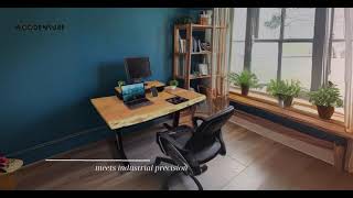 Height Adjustable Table with Motor | Electric Ergonomic Standing Desk for Home & Office Setup