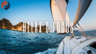 Relaxing Zen Music watching boats sailing 🚢 [ Meditation Music / Studying Music / Ambient Music ]