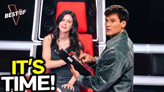 COACHES Sang A DISNEY Classic Just To Win This 8 Year Old! | The Voice