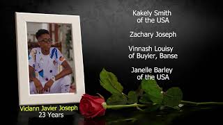 Death announcement of Viclann Javier Joseph Long