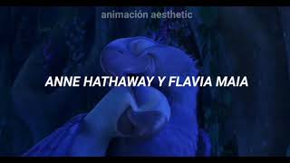 Anne Hathaway y Flavia Maia  Don't go away [subs.español]