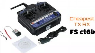 Flysky ct6b Transmitter and reciver - Low budget Transmitter and reciver - Cheapest price in bd