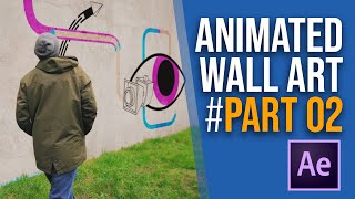 Real Live Wall Art Animation in Adobe After Effects - PART 02 - [Chroma Keying]