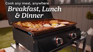 Cuisinart® 22" Tabletop Gas Griddle with Hood